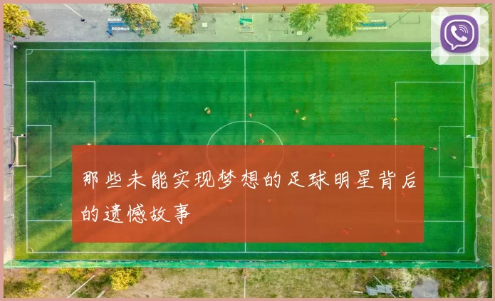 那些未能实现梦想的足球明星背后的遗憾故事