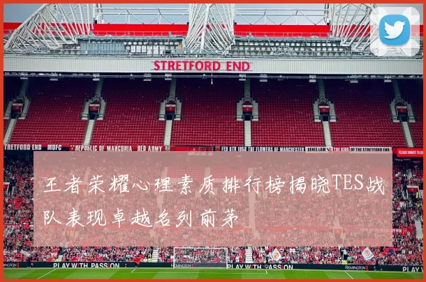 王者荣耀心理素质排行榜揭晓TES战队表现卓越名列前茅